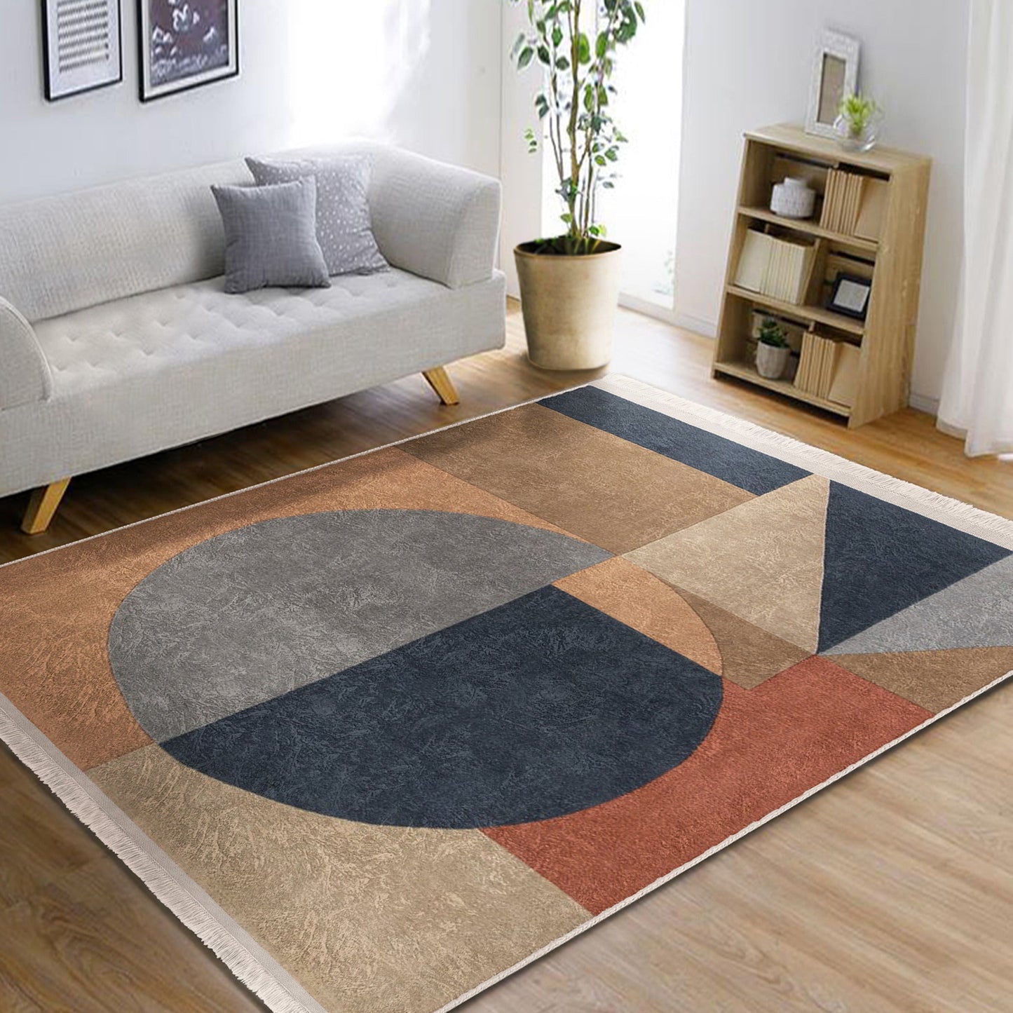 Boho Geometric Rug