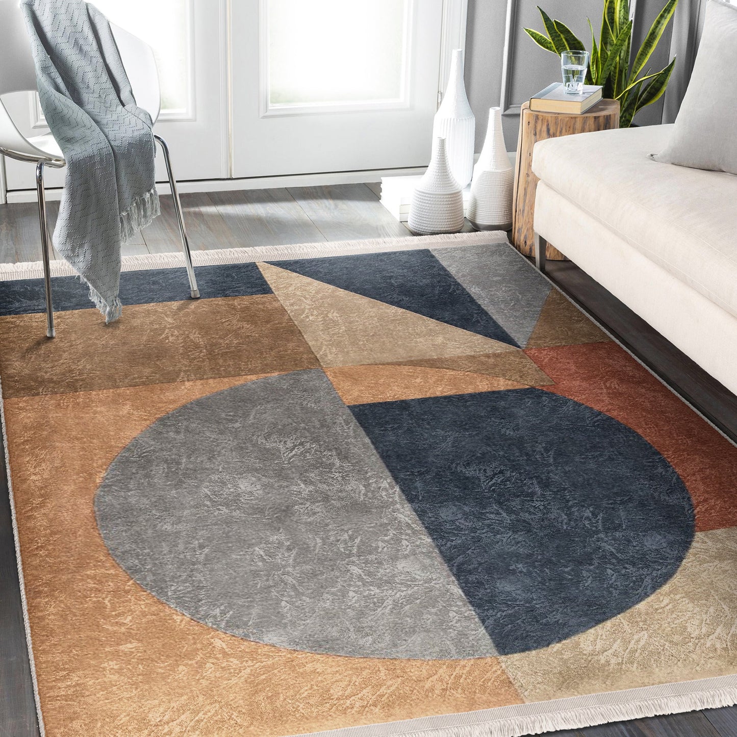 Boho Geometric Rug