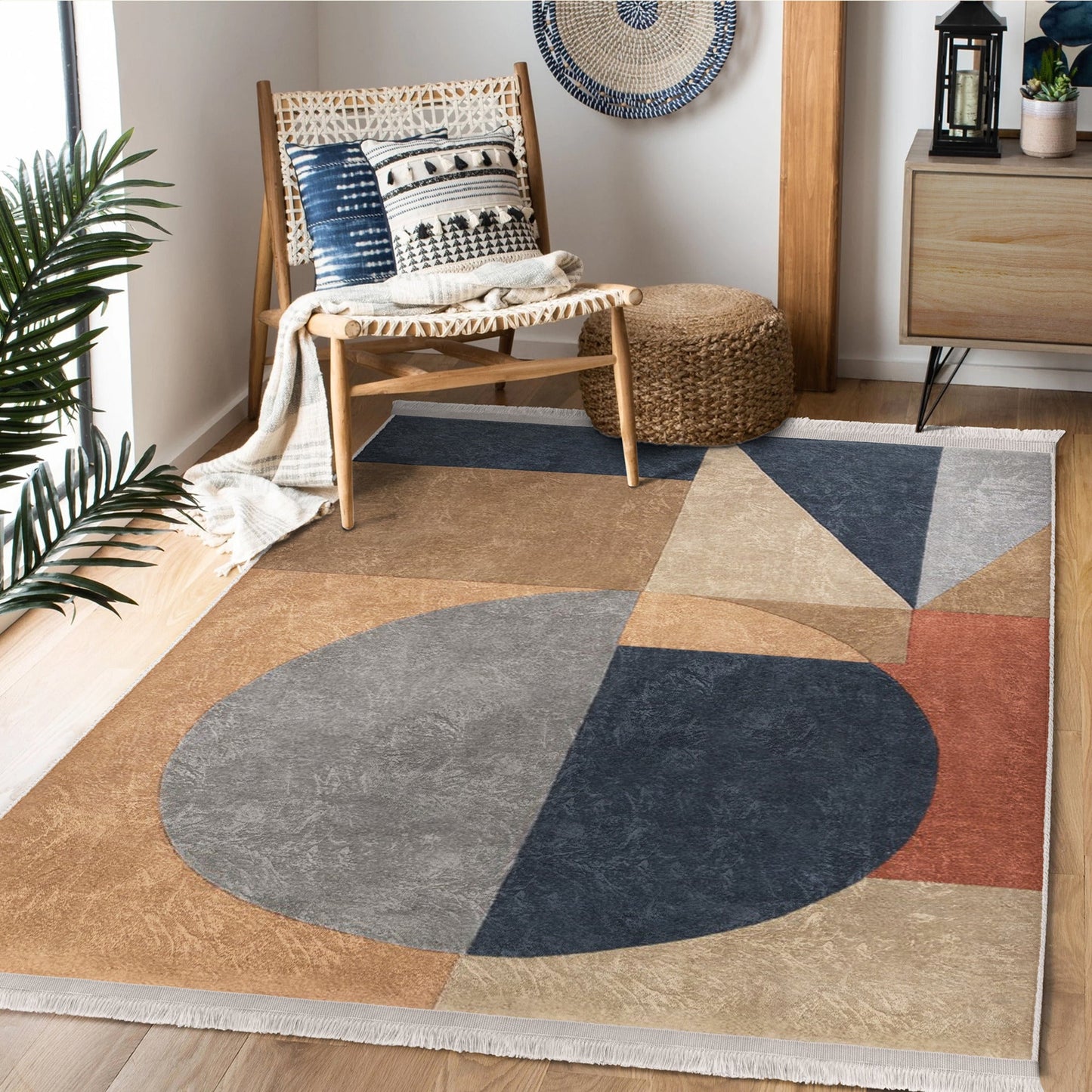 Boho Geometric Rug